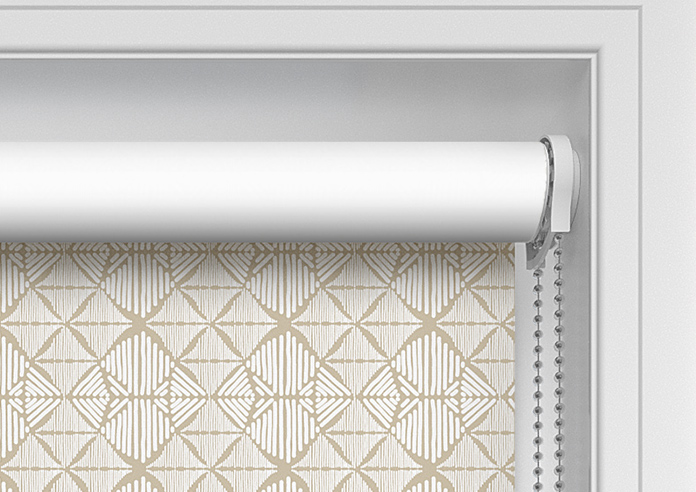 Peruvian Tile, Amarillo Yellow - Twist&Fit Roller Blind - Image 11